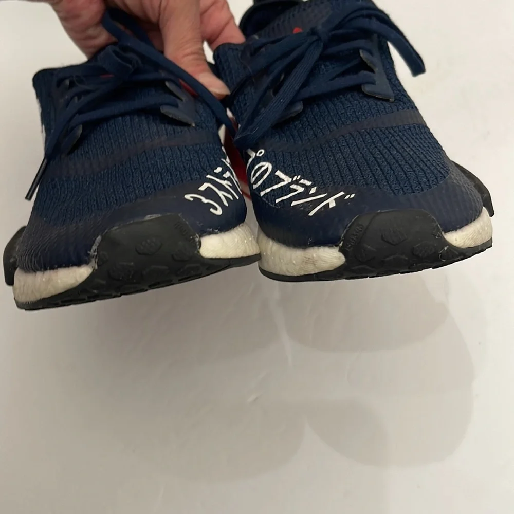 ADIDAS JAPAN ORIGINAL NMD R1 COLLEGIATE NAVY RUNNING SNEAKERS MENS-BOYS SIZE 6.5